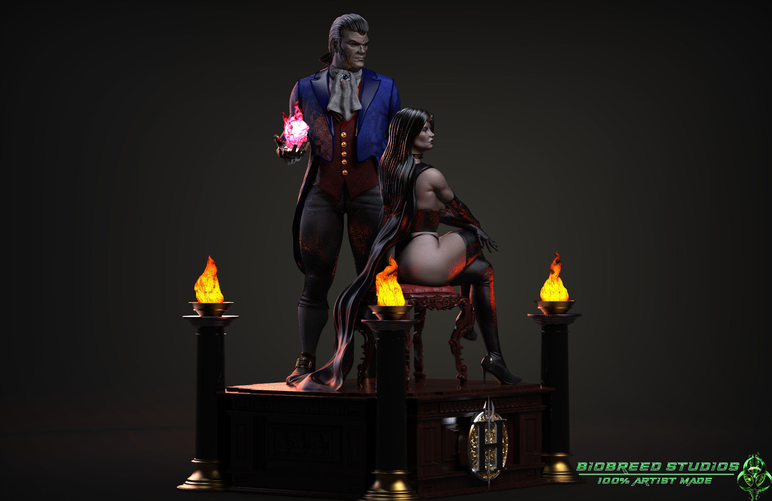 Marvel Comics Hellfire Club 3D print model_3