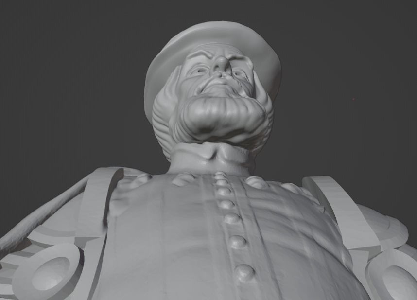 Hernan Cortes 3D print model_7