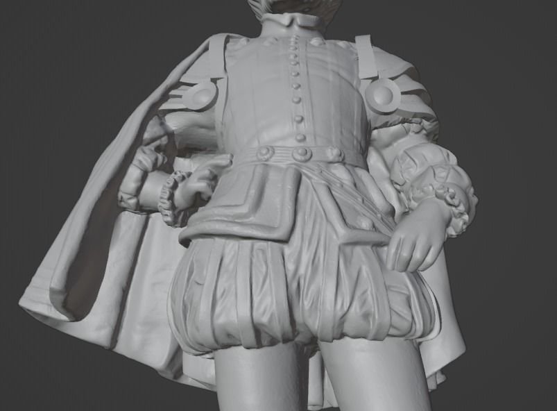 Hernan Cortes 3D print model_8