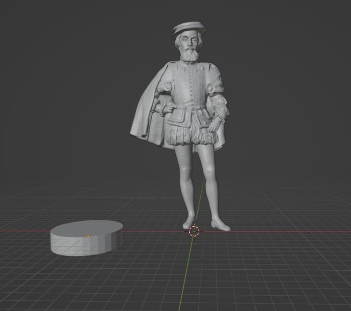 Hernan Cortes 3D print model_2