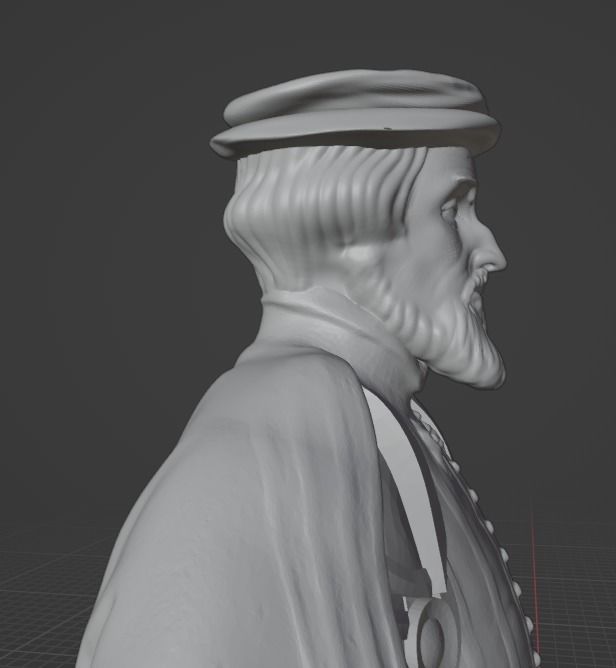 Hernan Cortes 3D print model_4