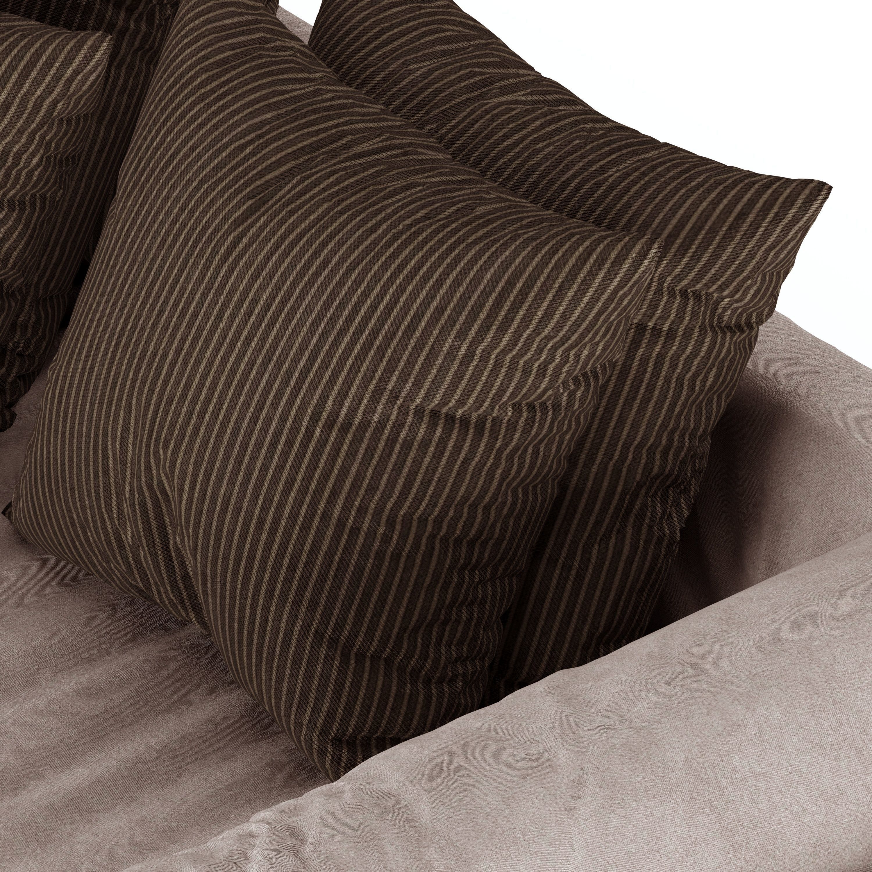 Modern Looking Covered Sofa 3D model_9