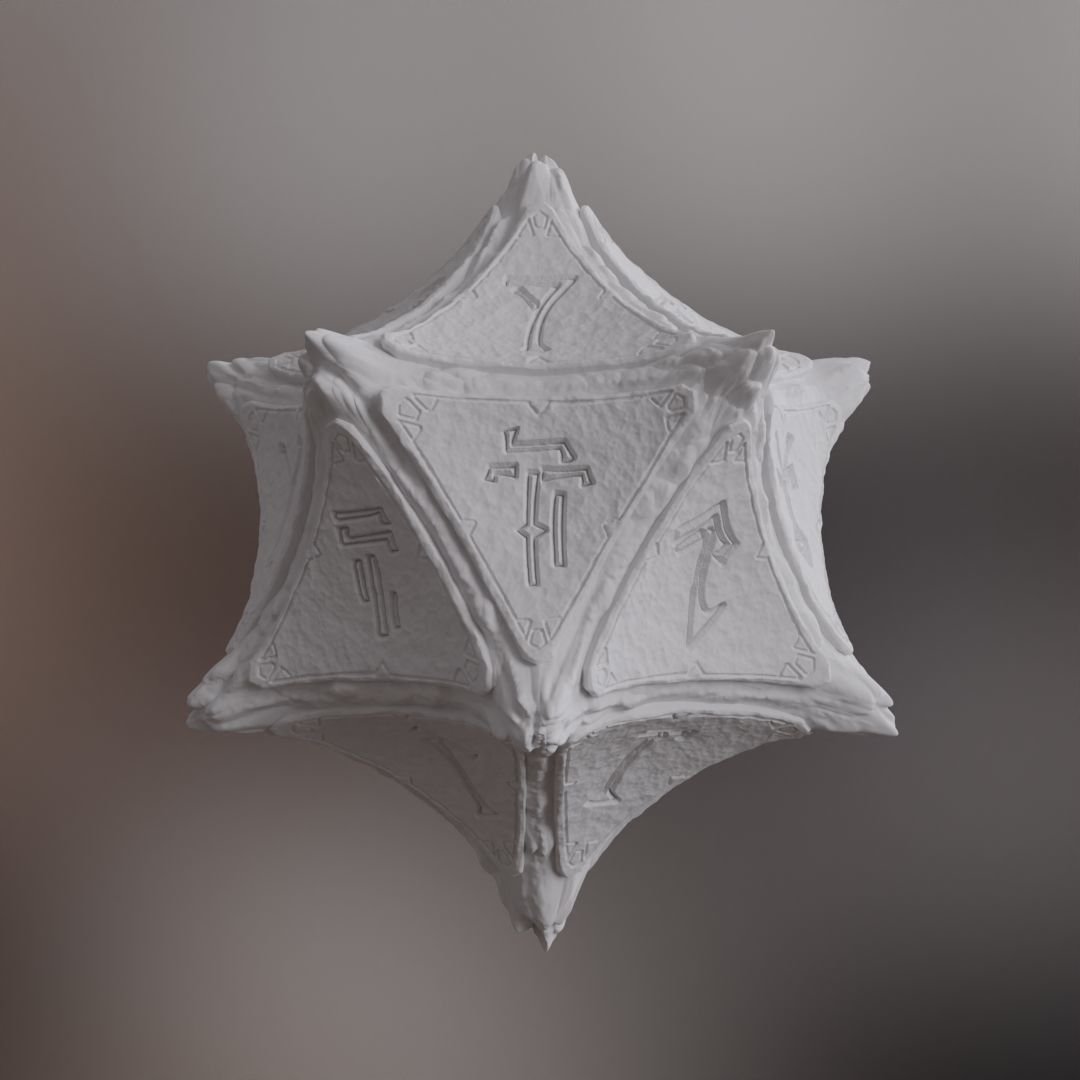 Baldurs  Gate 3 Artefact 3D Printable Model 3D print model_1