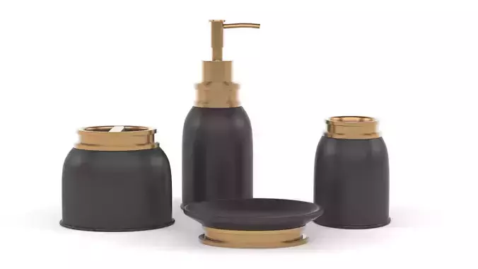 Bathroom Accessories 3D model