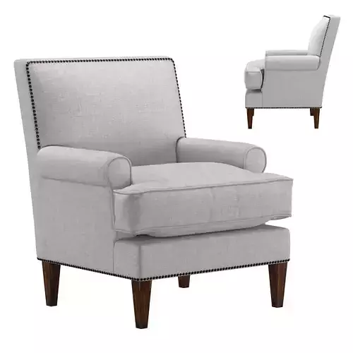 ROMAN THOMAS OGDEN CHAIR 3D model