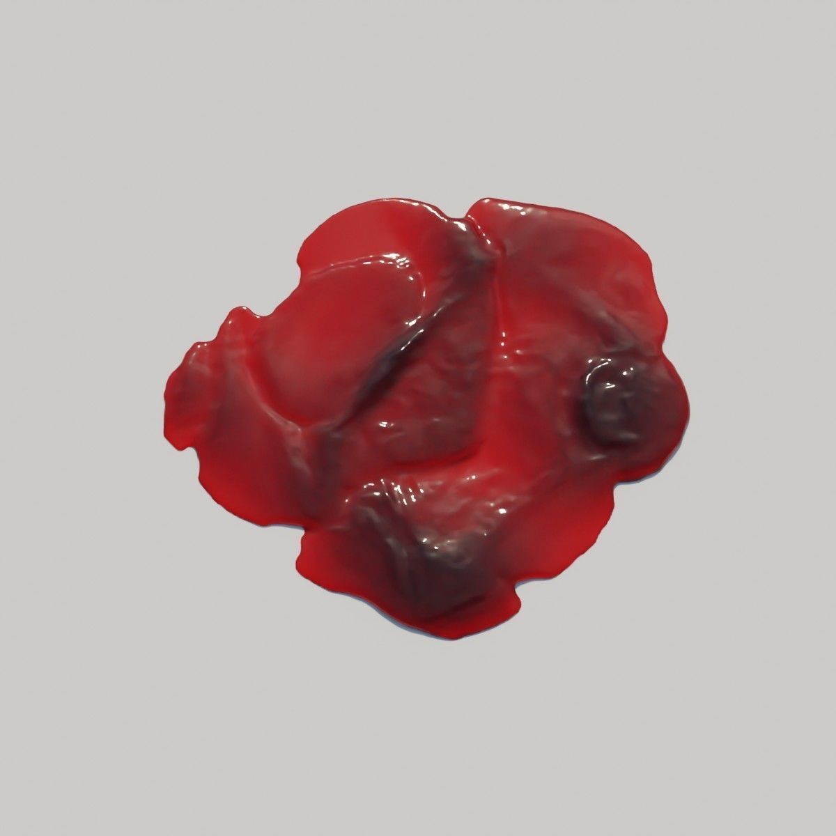 Animated Blood Spilling 9 3D model_6