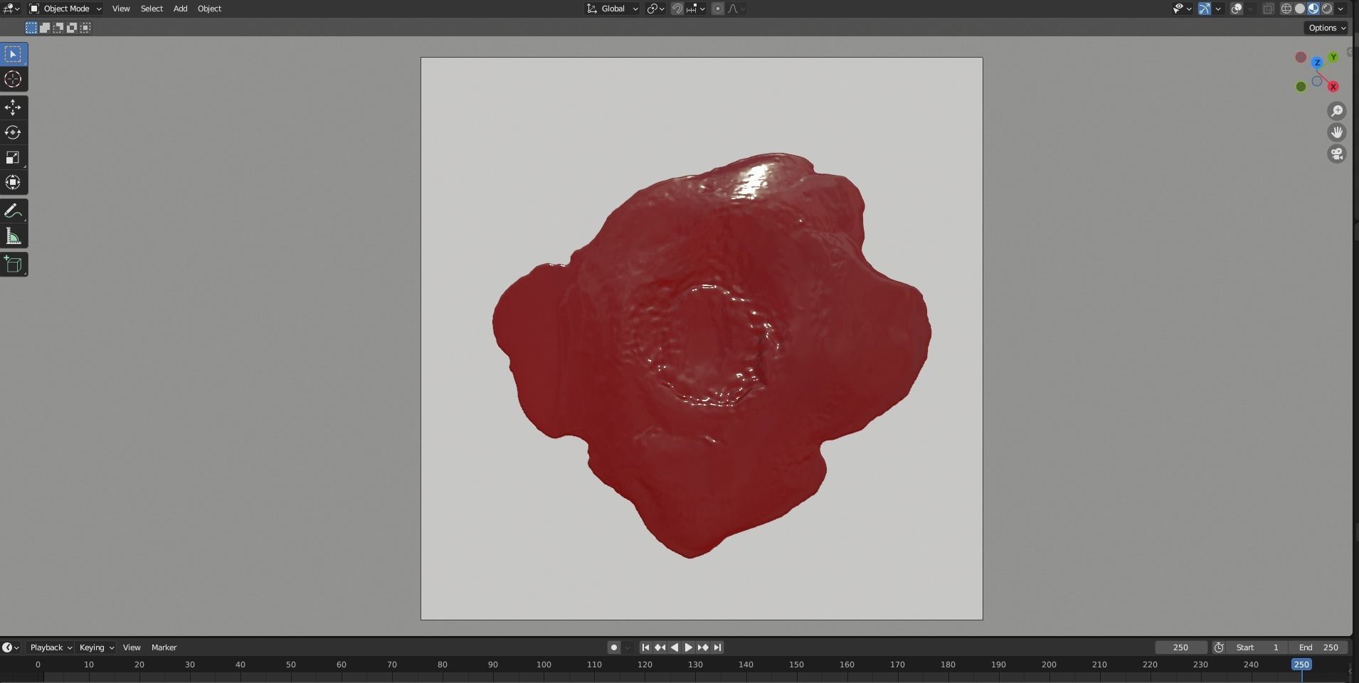 Animated Blood Spilling 9 3D model_14