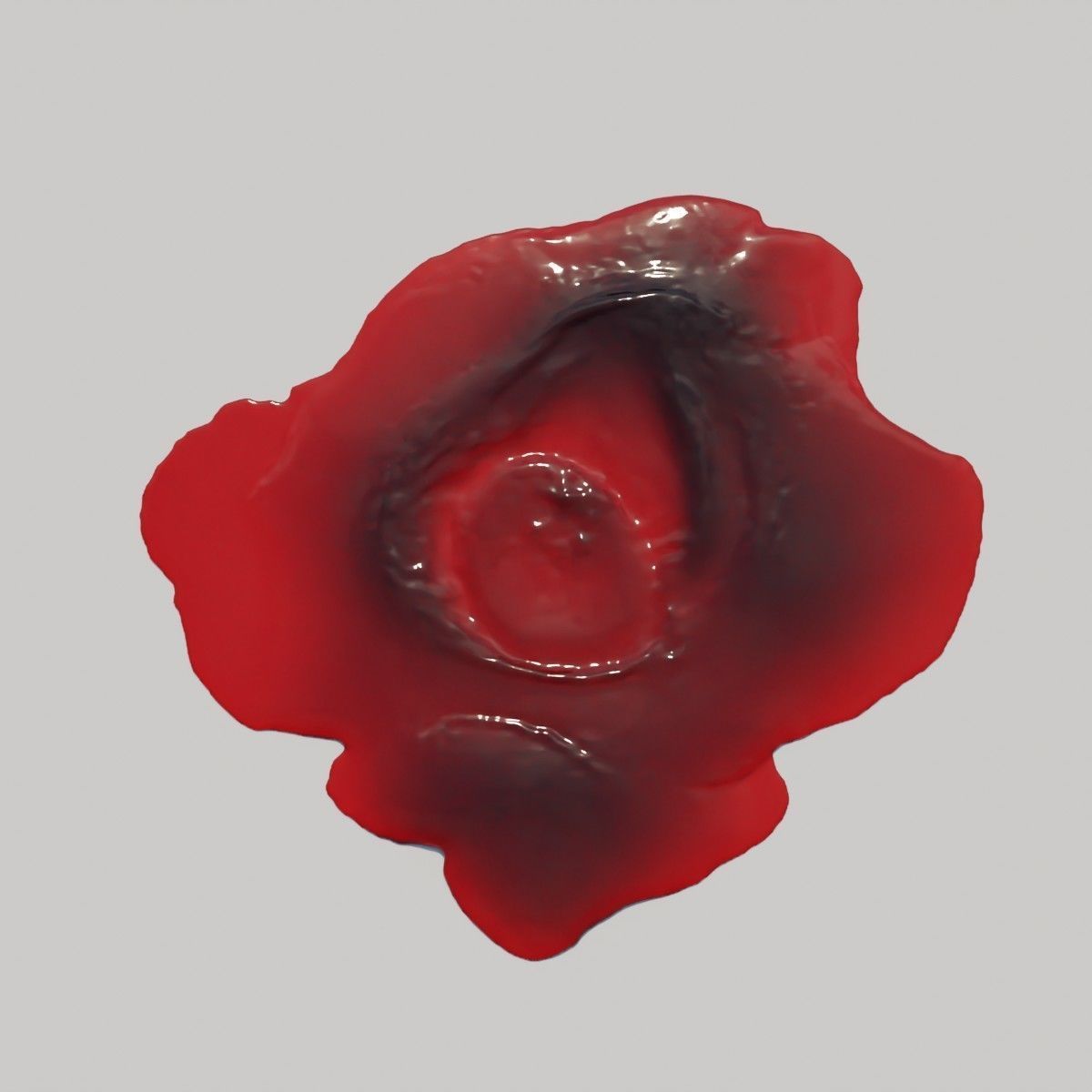 Animated Blood Spilling 9 3D model_10
