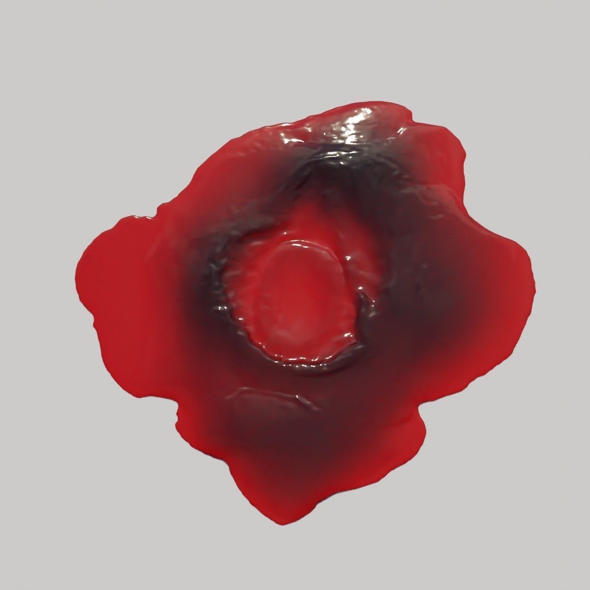 Animated Blood Spilling 9 3D model_11