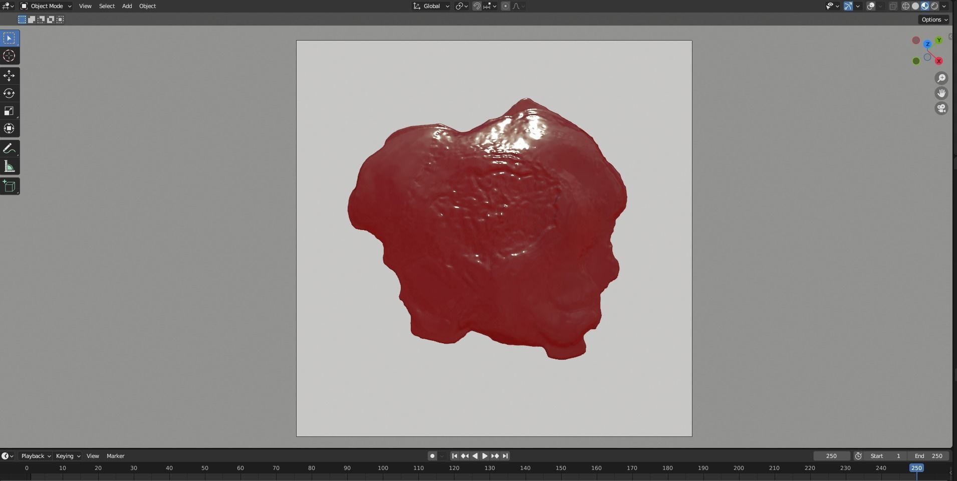 Animated Blood Spilling 8 3D model_14