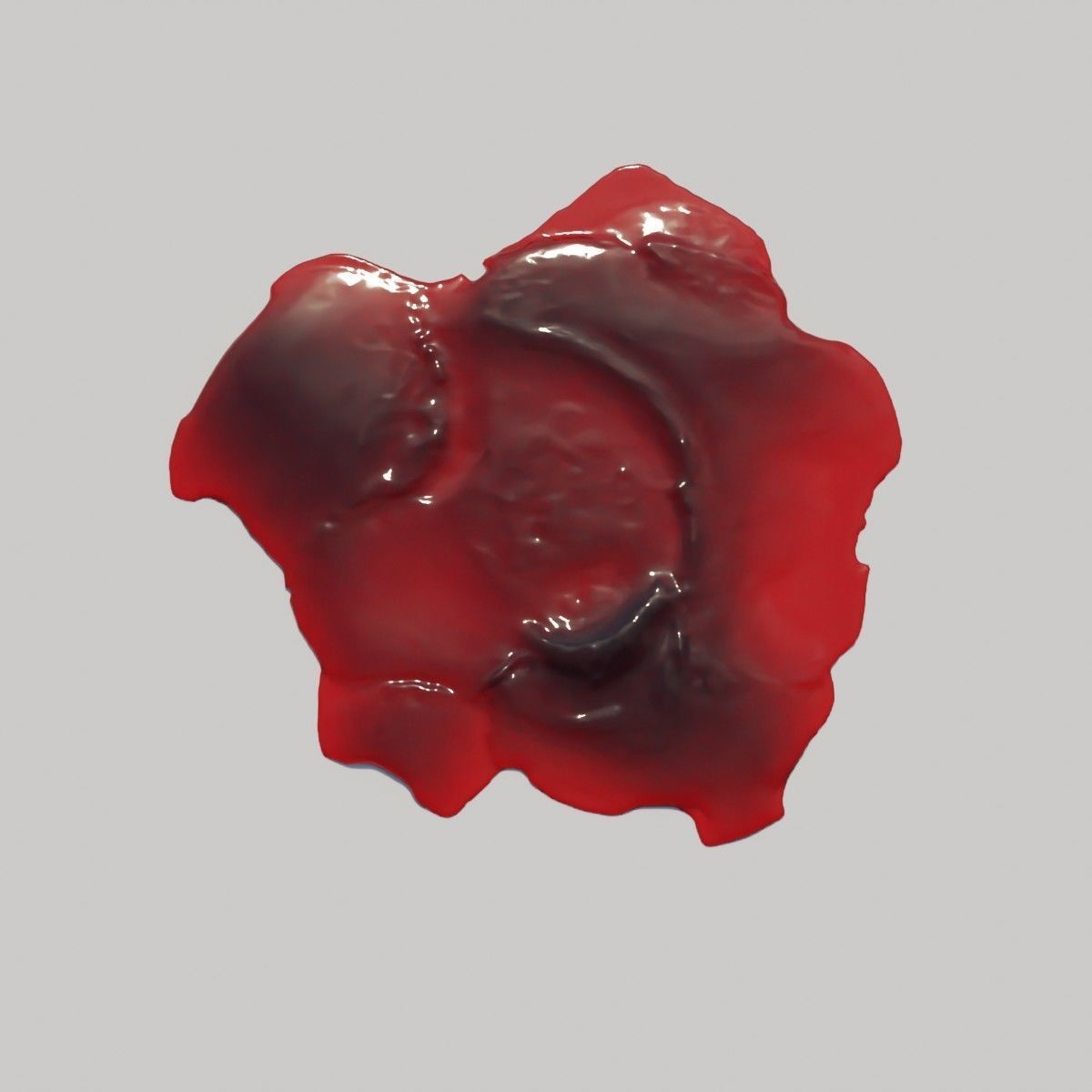 Animated Blood Spilling 8 3D model_8