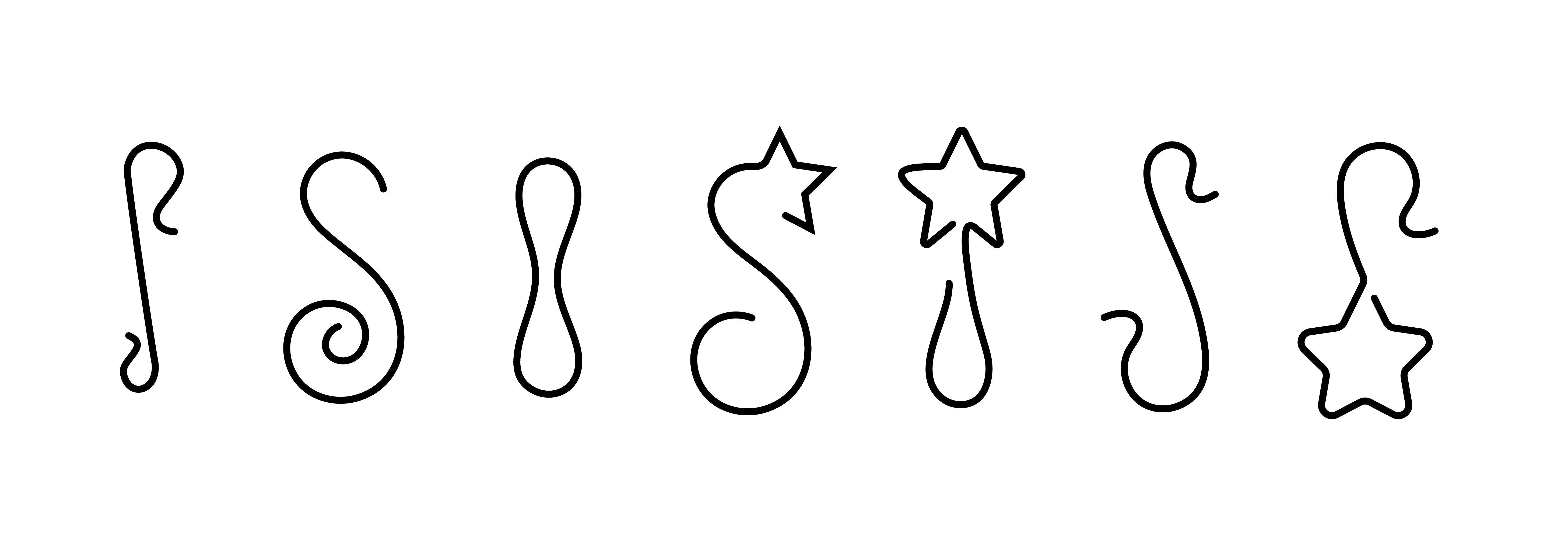 Jewelry and christmas ball hook set 3D mesh and svg 3D print model_2