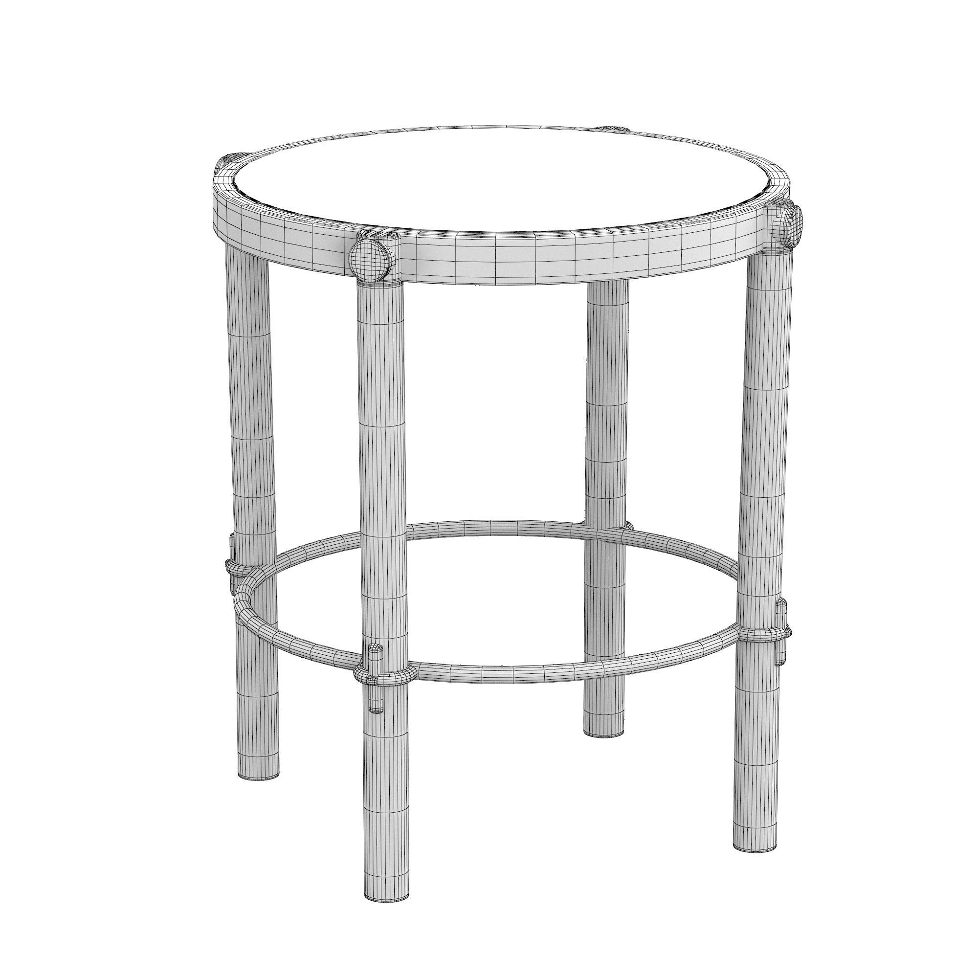 T024 Side Table 3D model_4