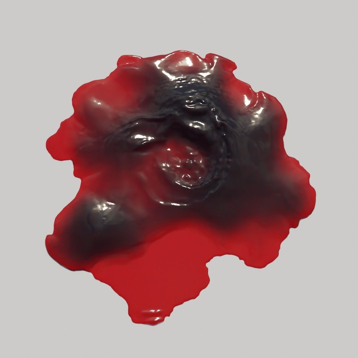 Animated Blood Spilling 7 3D model_11