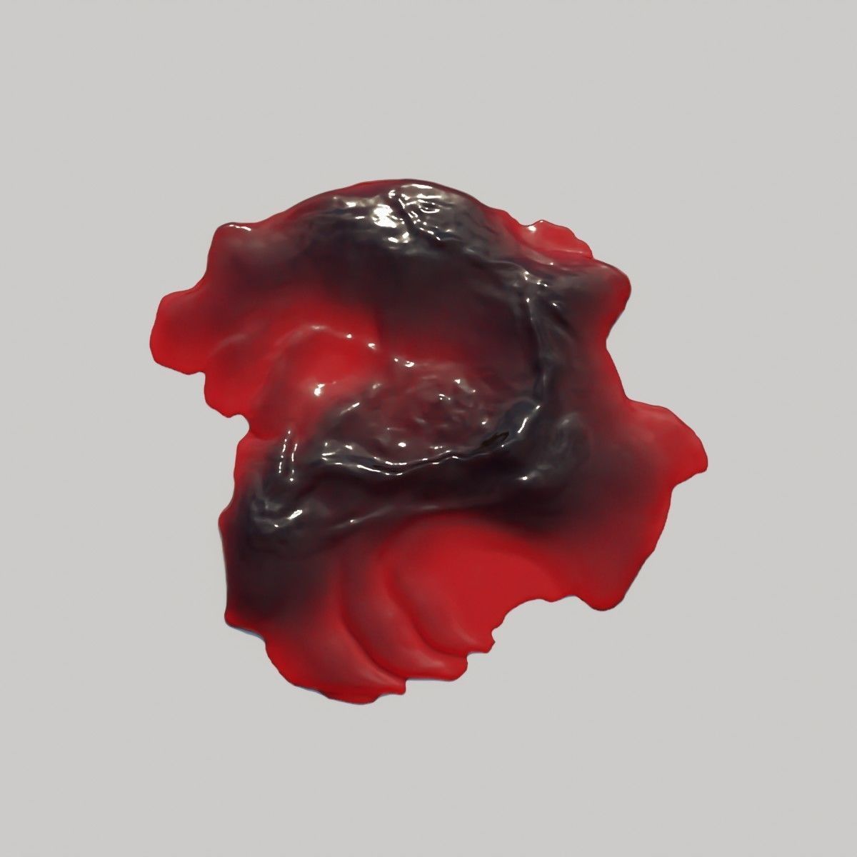 Animated Blood Spilling 7 3D model_7