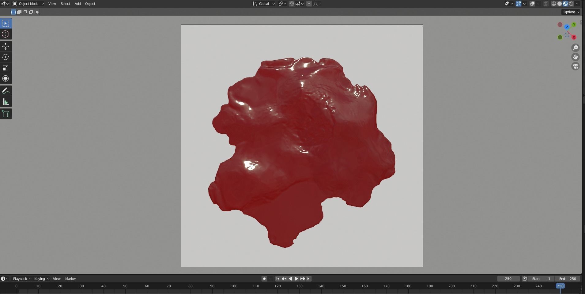 Animated Blood Spilling 7 3D model_14