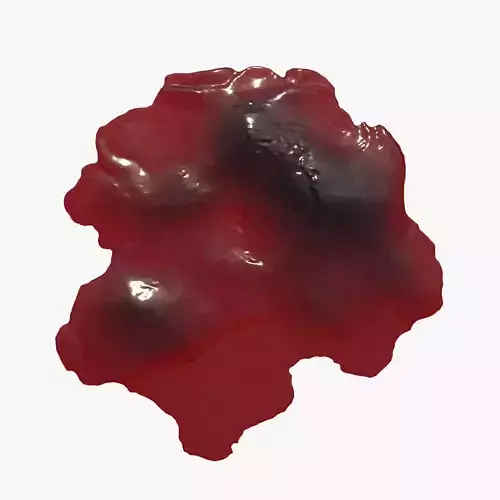 Animated Blood Spilling 7 3D model