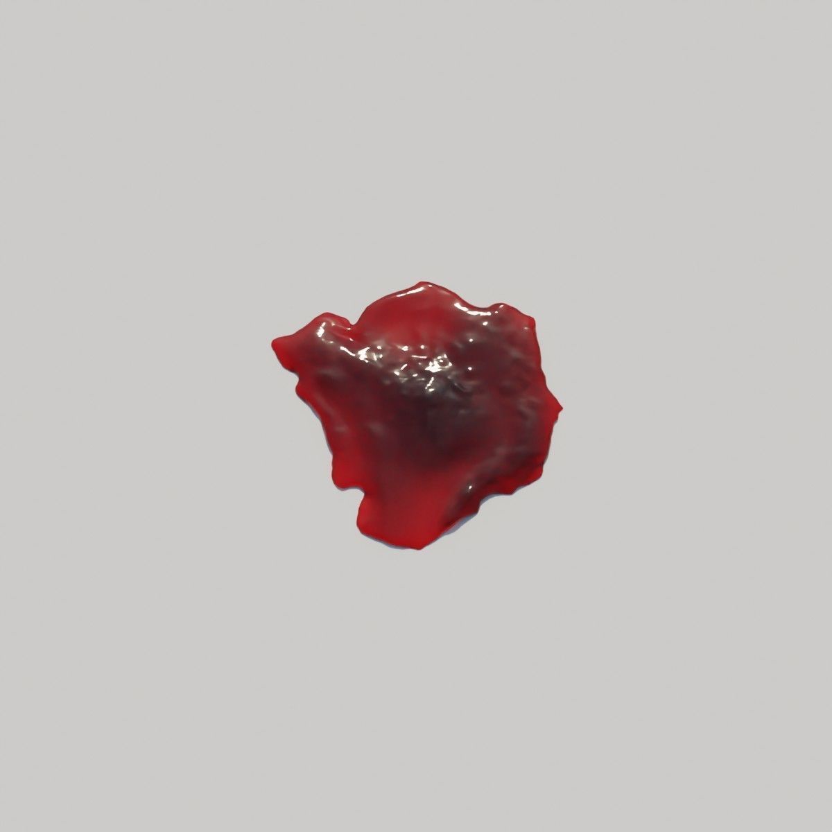 Animated Blood Spilling 7 3D model_2