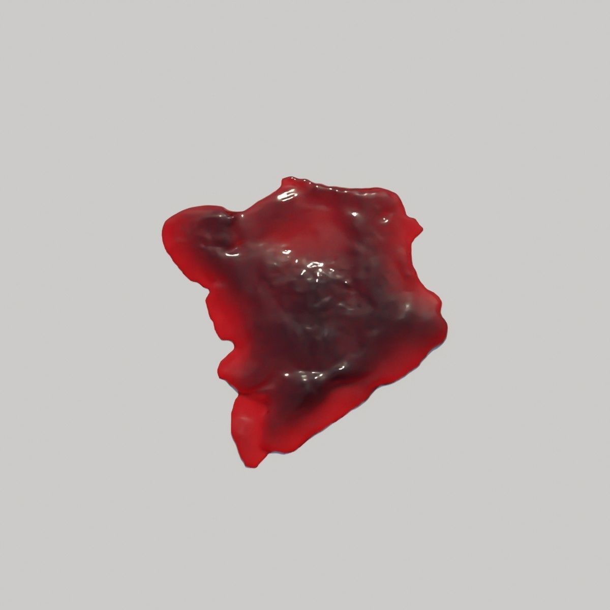 Animated Blood Spilling 7 3D model_4