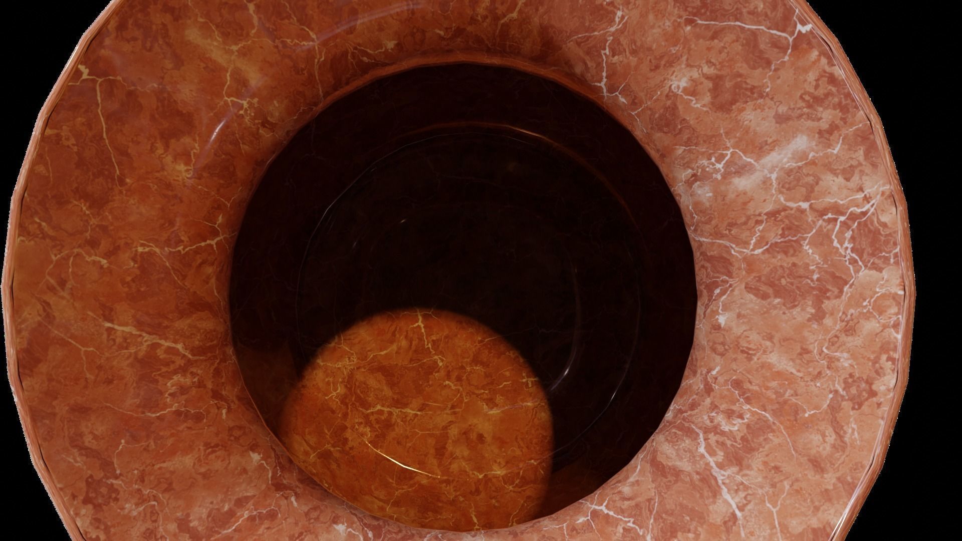 Dragon Vase Low-poly 3D model_11