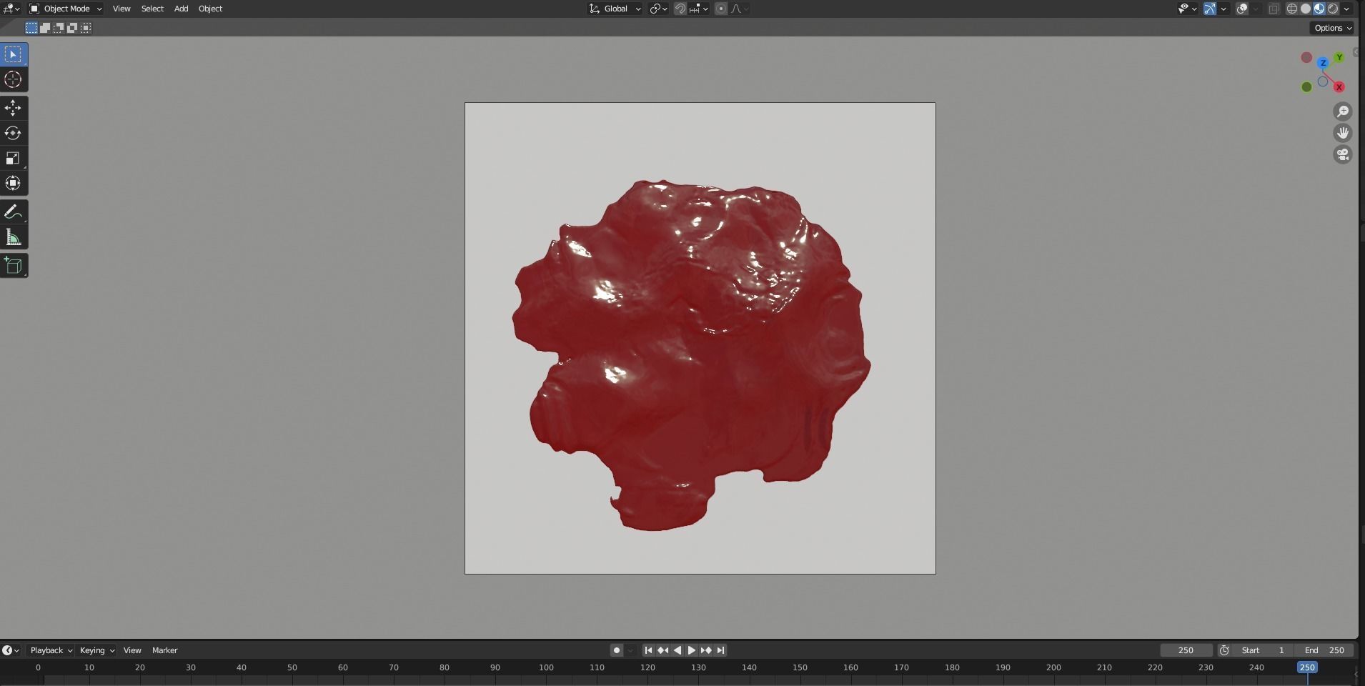 Animated Blood Spilling 6 3D model_14