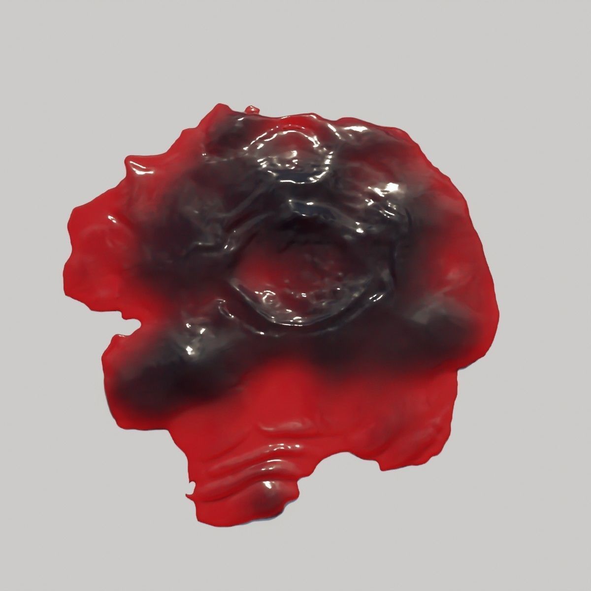 Animated Blood Spilling 6 3D model_9
