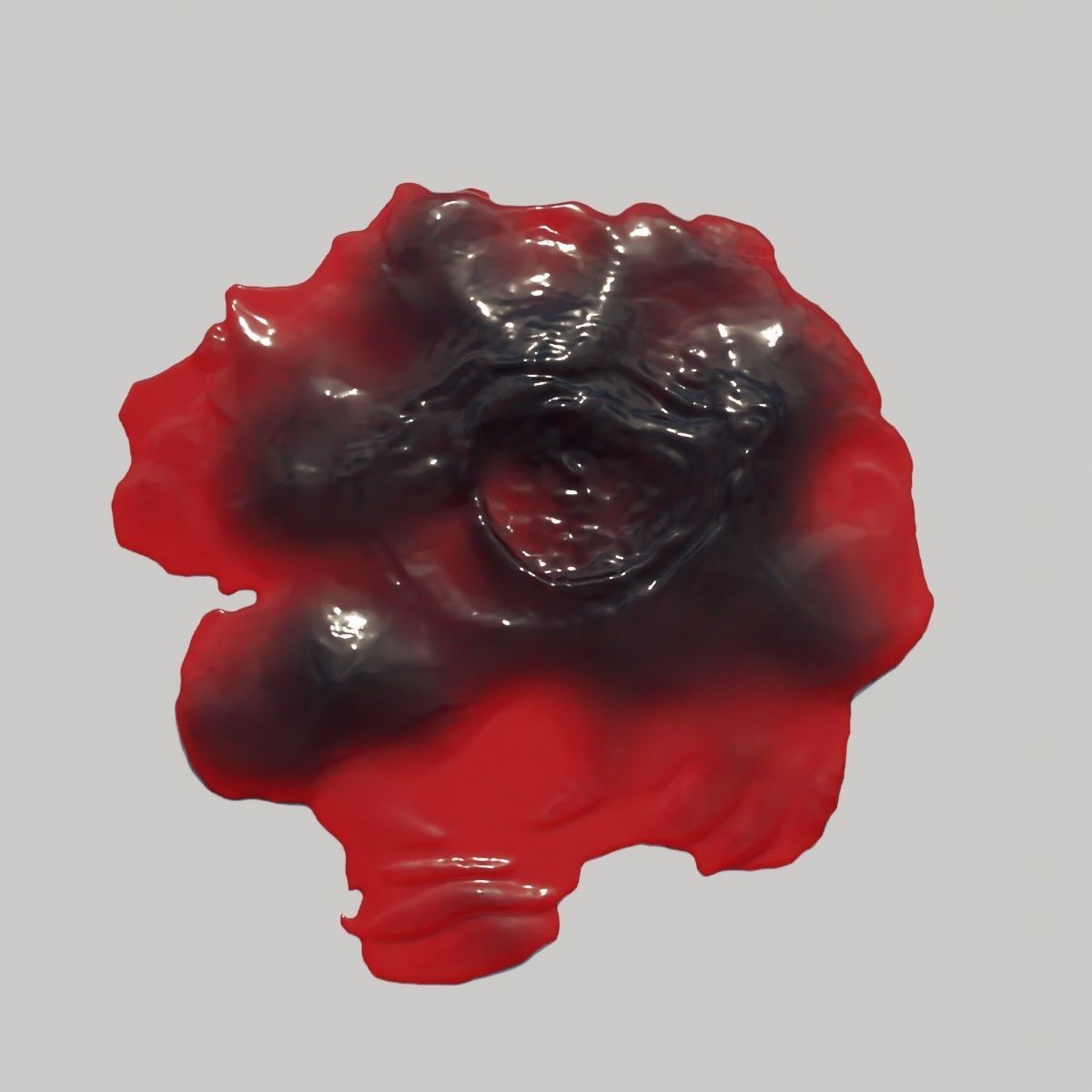 Animated Blood Spilling 6 3D model_10