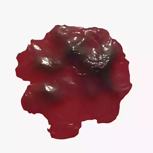 Animated Blood Spilling 6 3D model