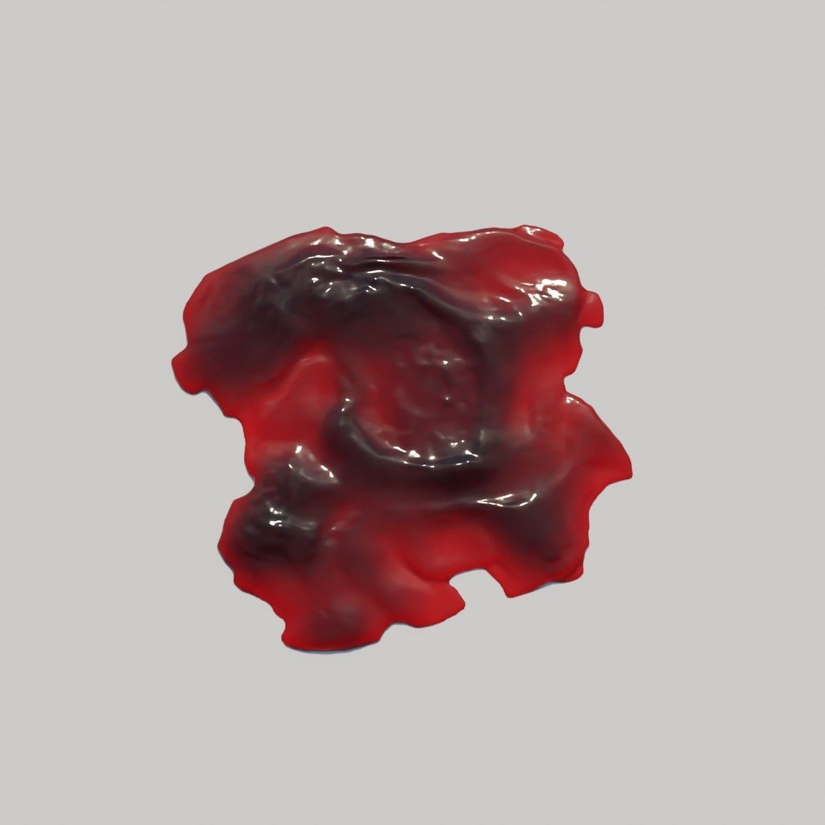 Animated Blood Spilling 6 3D model_5