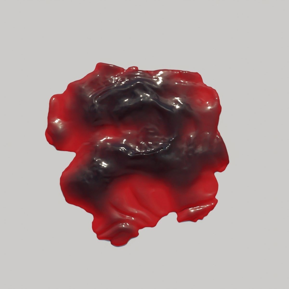 Animated Blood Spilling 6 3D model_7