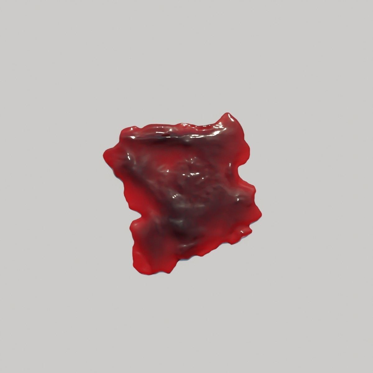Animated Blood Spilling 6 3D model_3