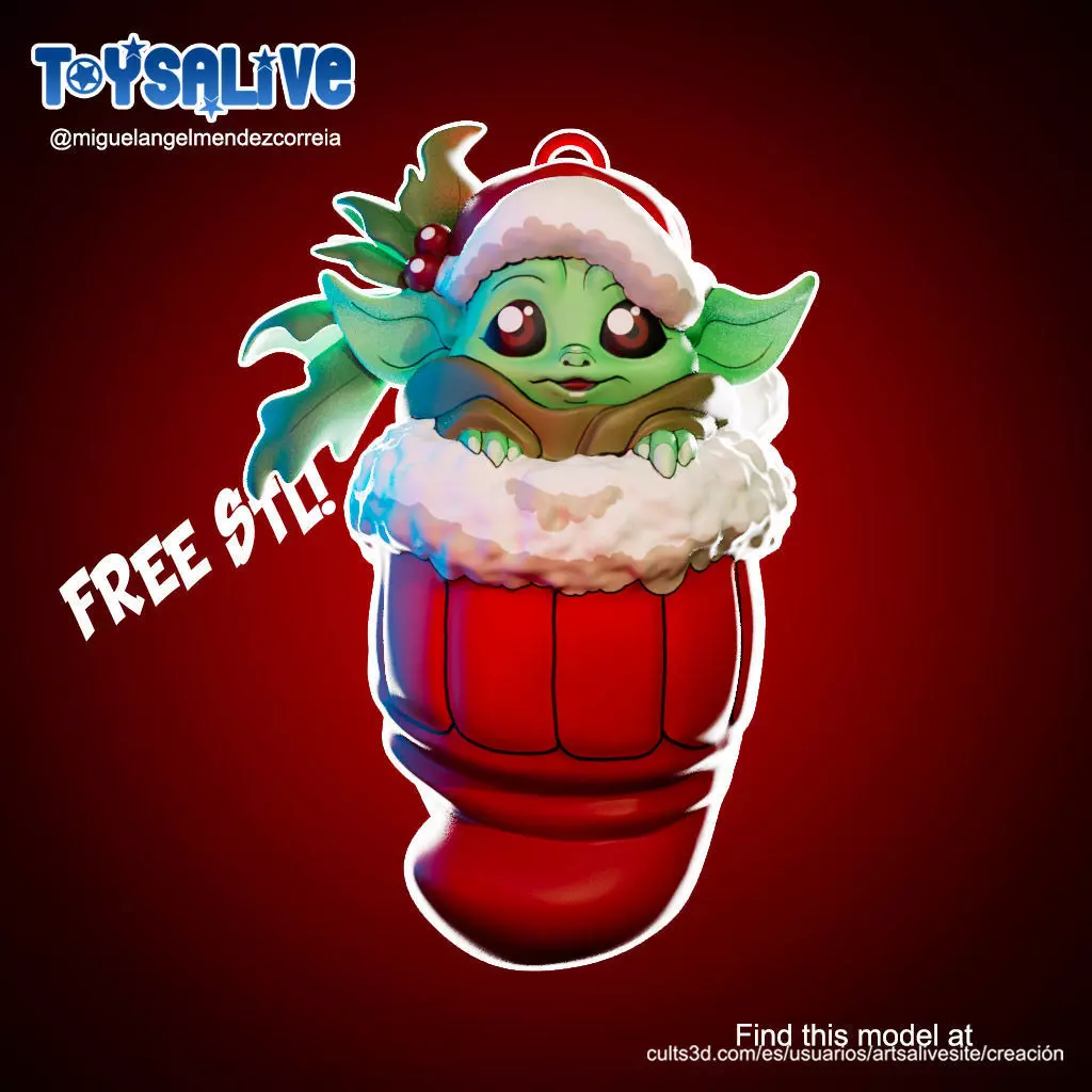 Grogu for 3d Printing 3D print model_0