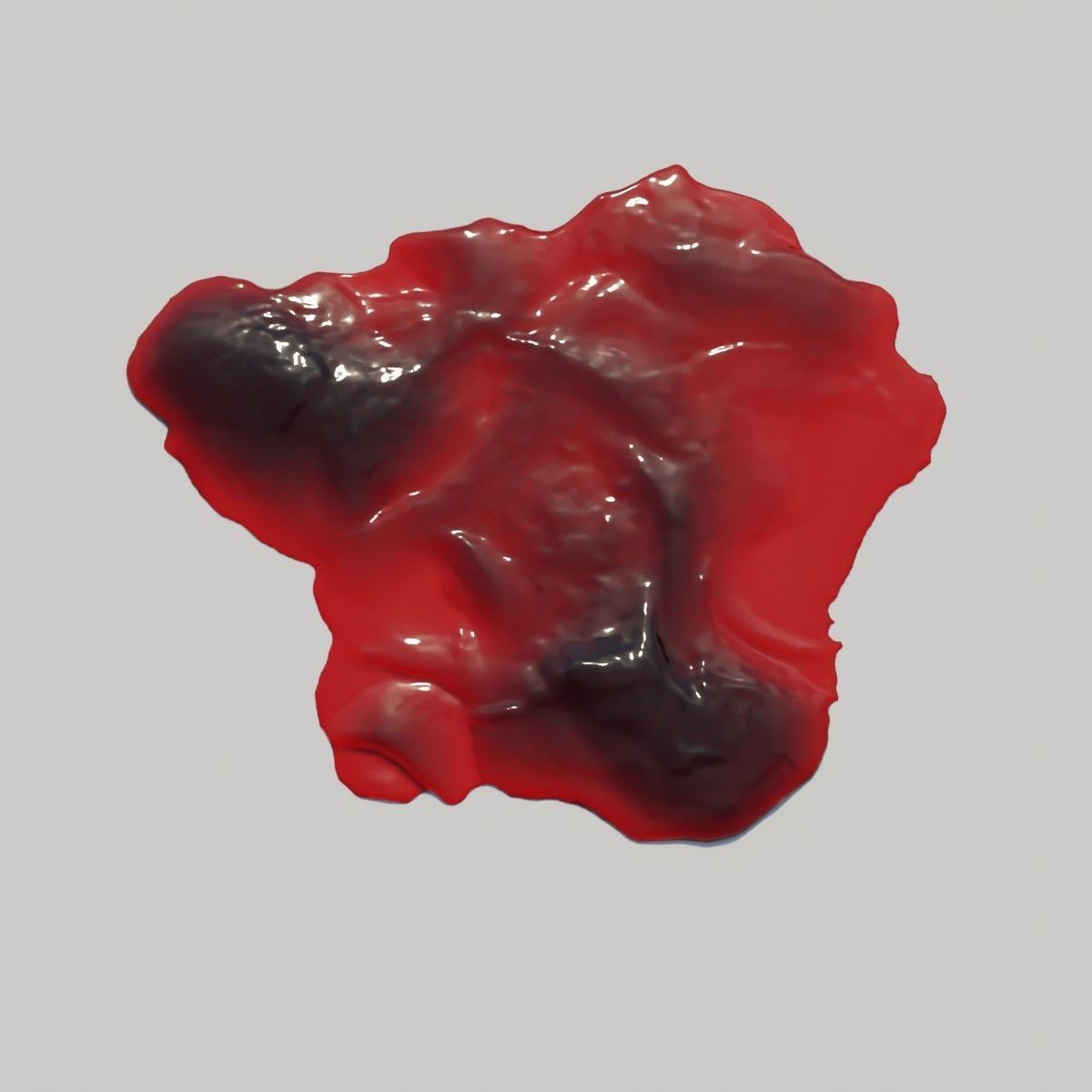 Animated Blood Spilling 5 3D model_8