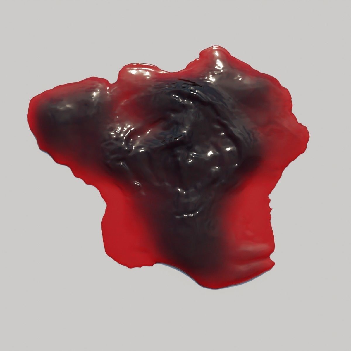 Animated Blood Spilling 5 3D model_11
