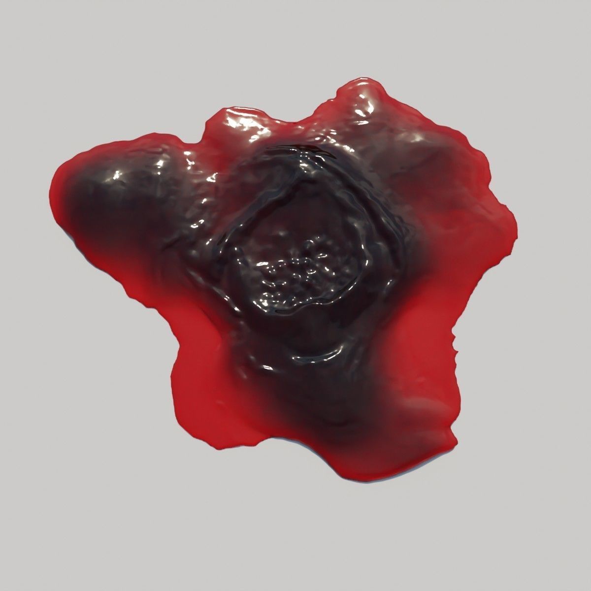 Animated Blood Spilling 5 3D model_10
