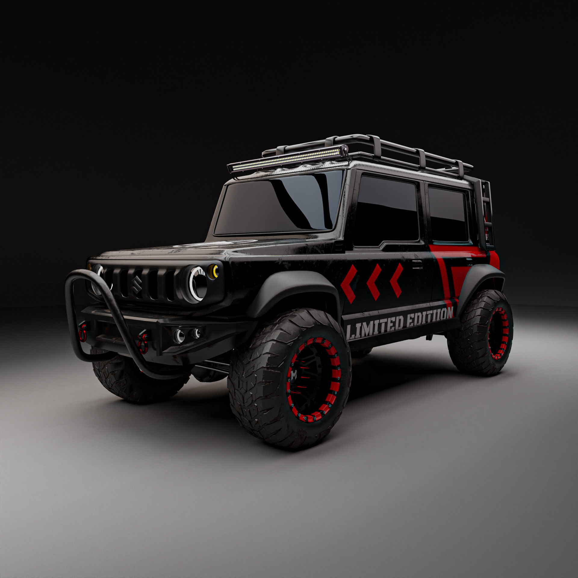 jimny 5 door 3D model_4