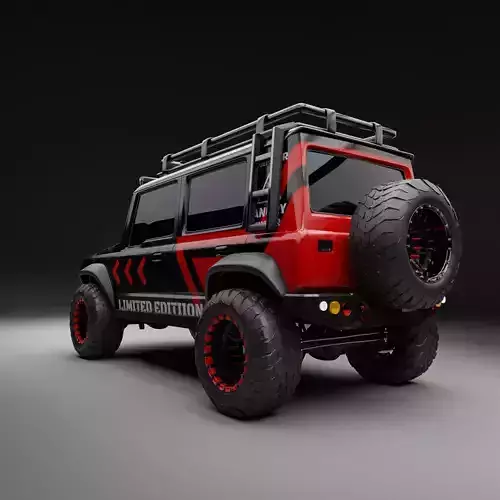 jimny 5 door 3D model