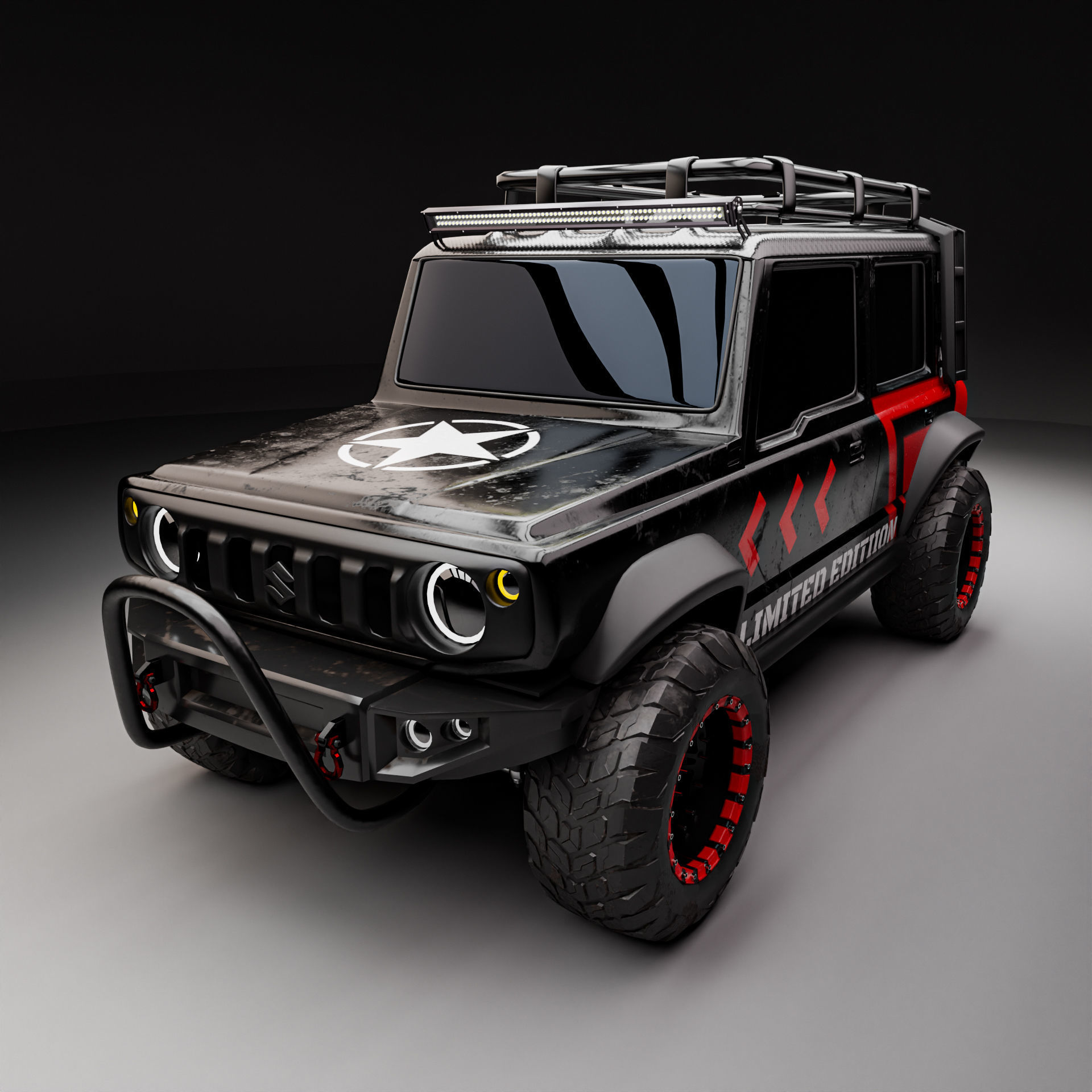jimny 5 door 3D model_3