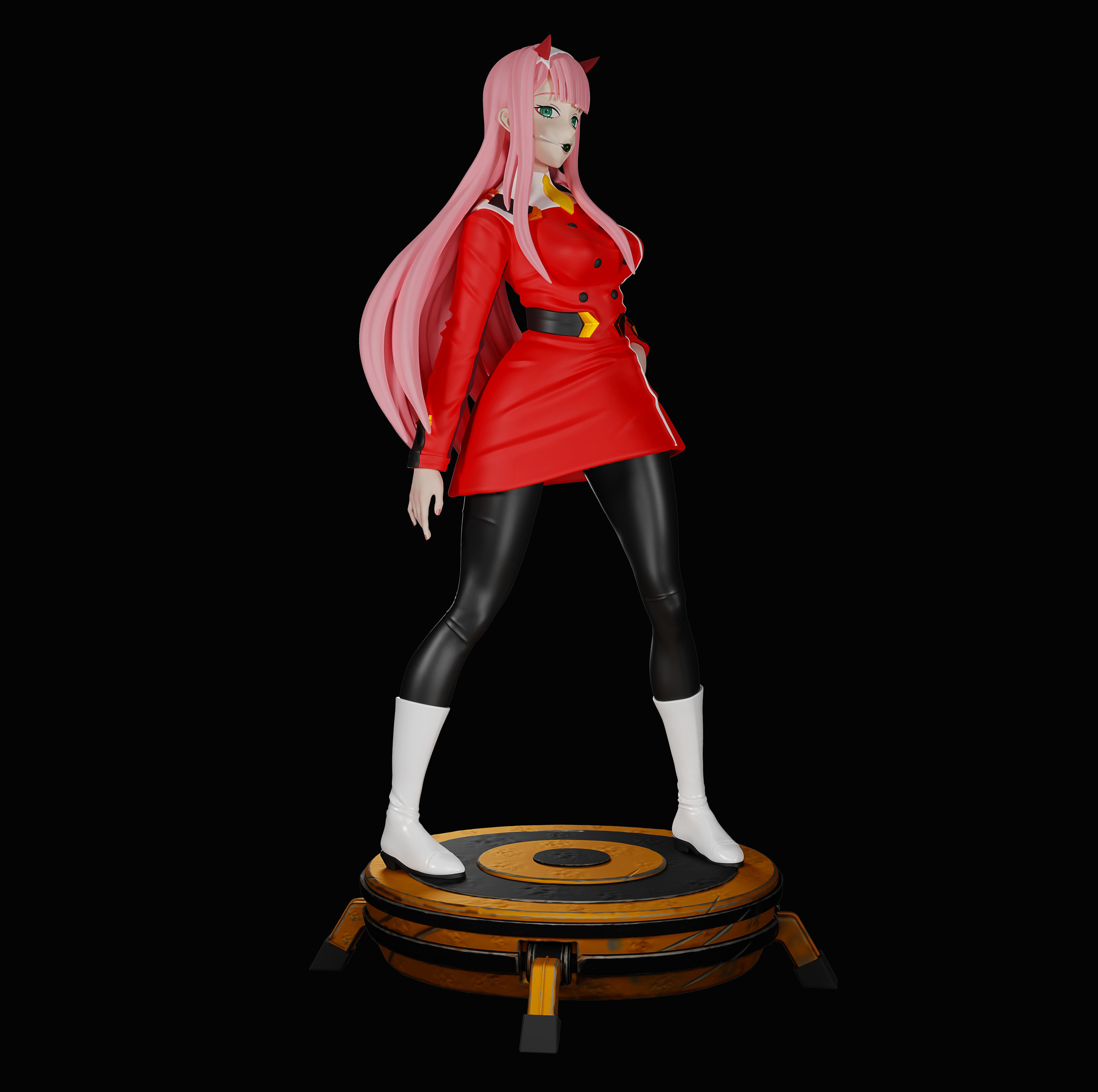 zero two 3D print model_10
