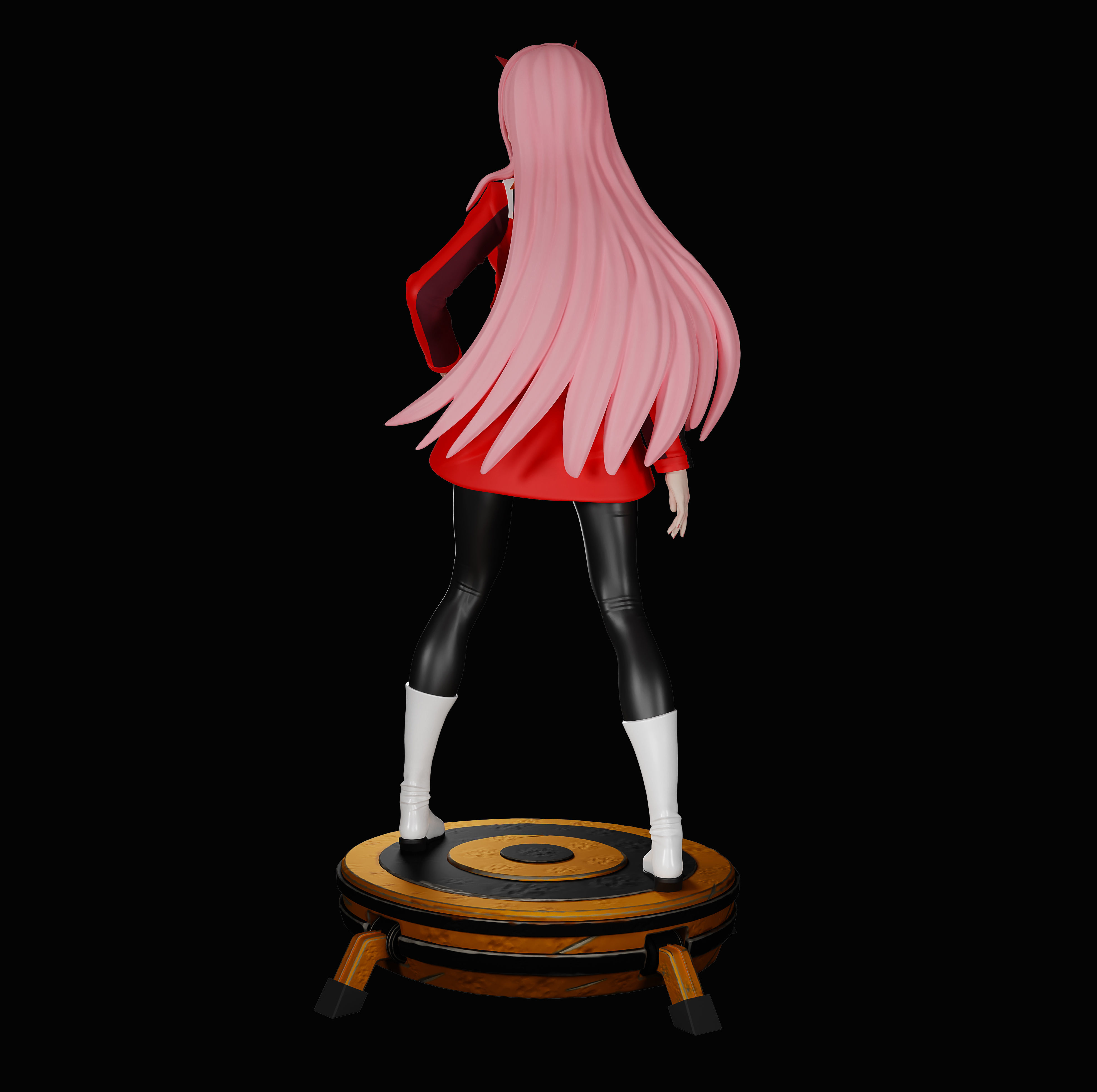 zero two 3D print model_4