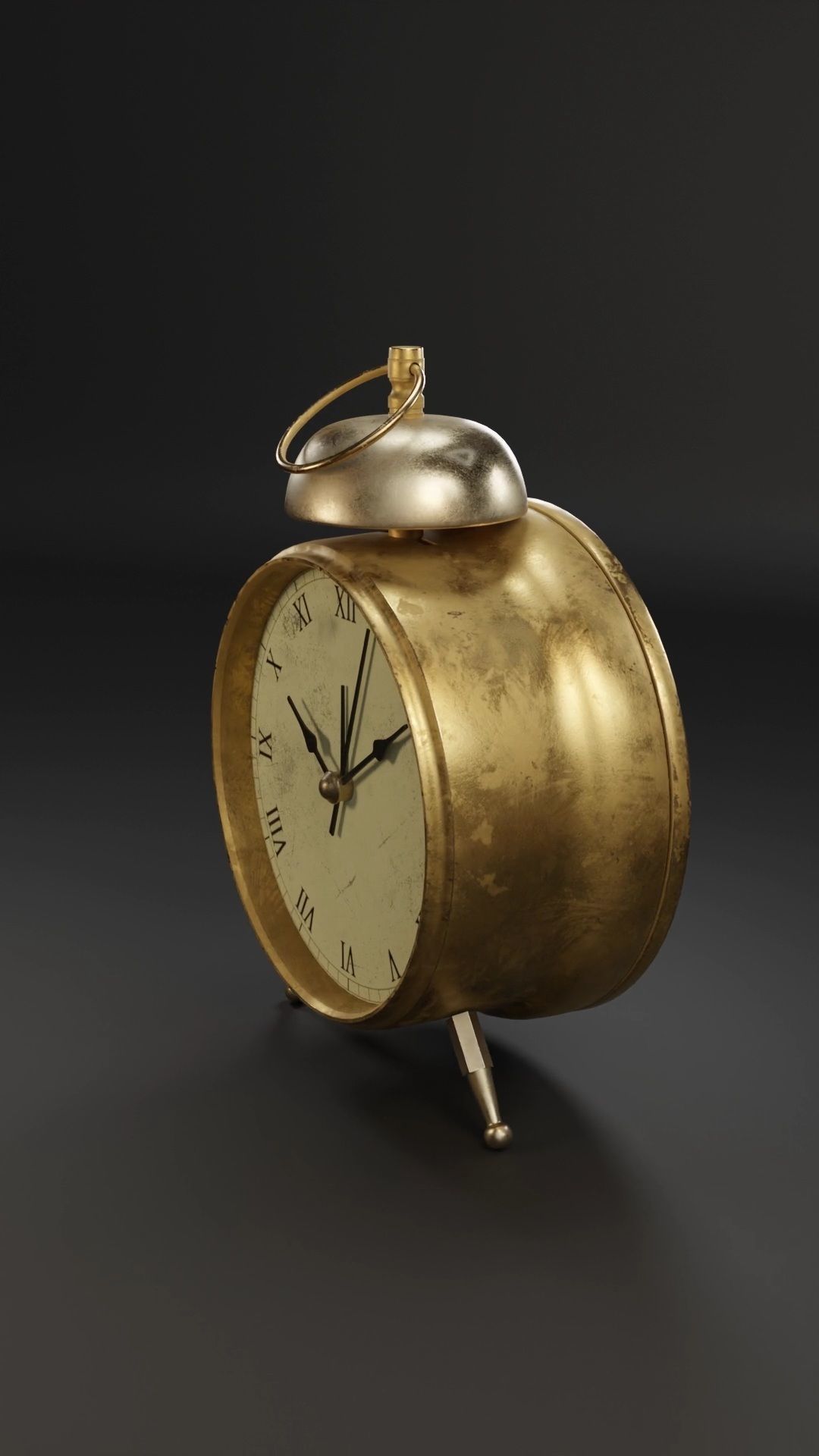 Alarm clock 3D model_6