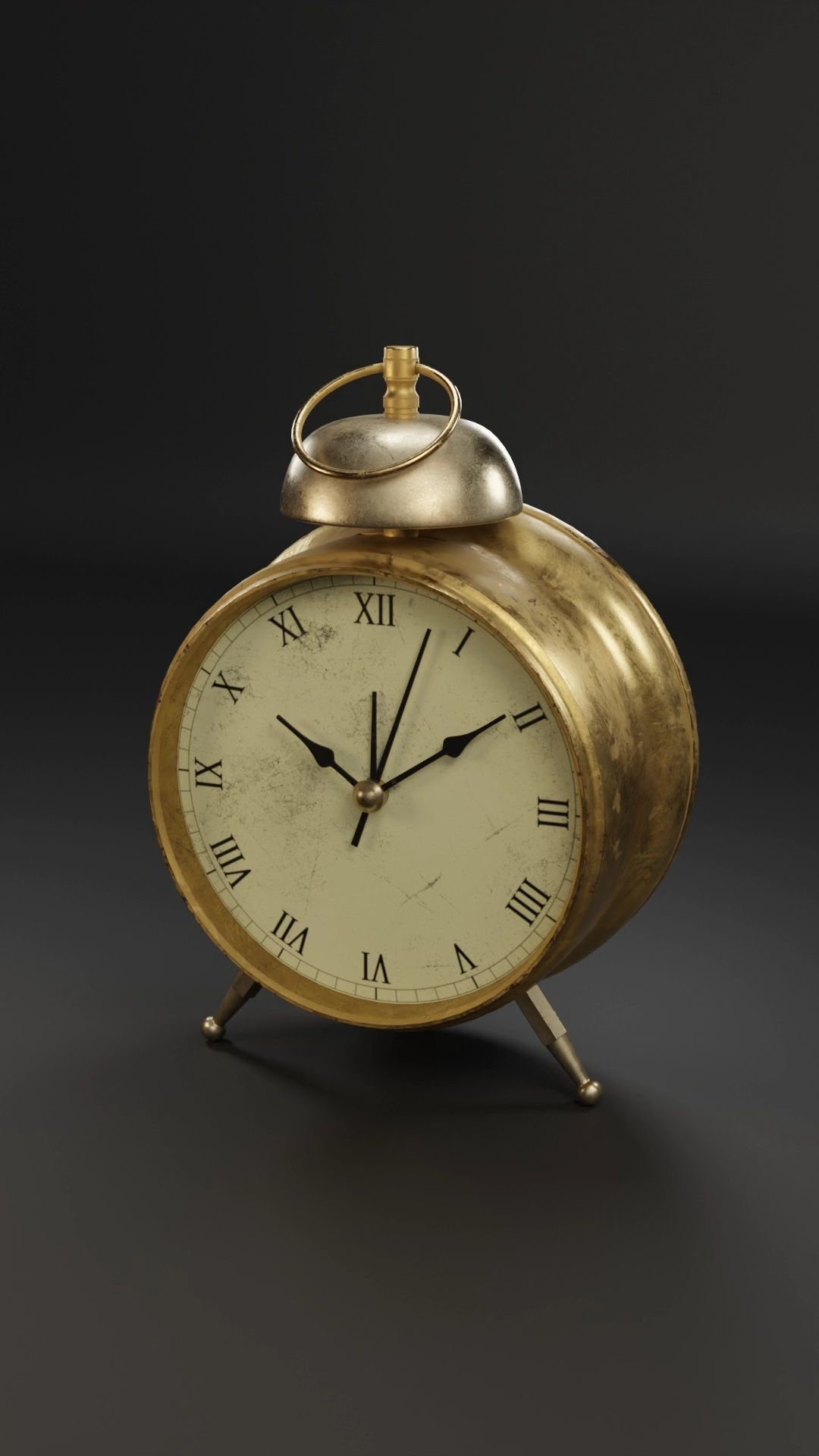 Alarm clock 3D model_9