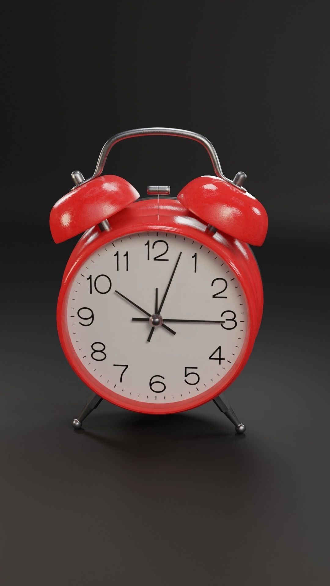 Alarm clock 3D model_8