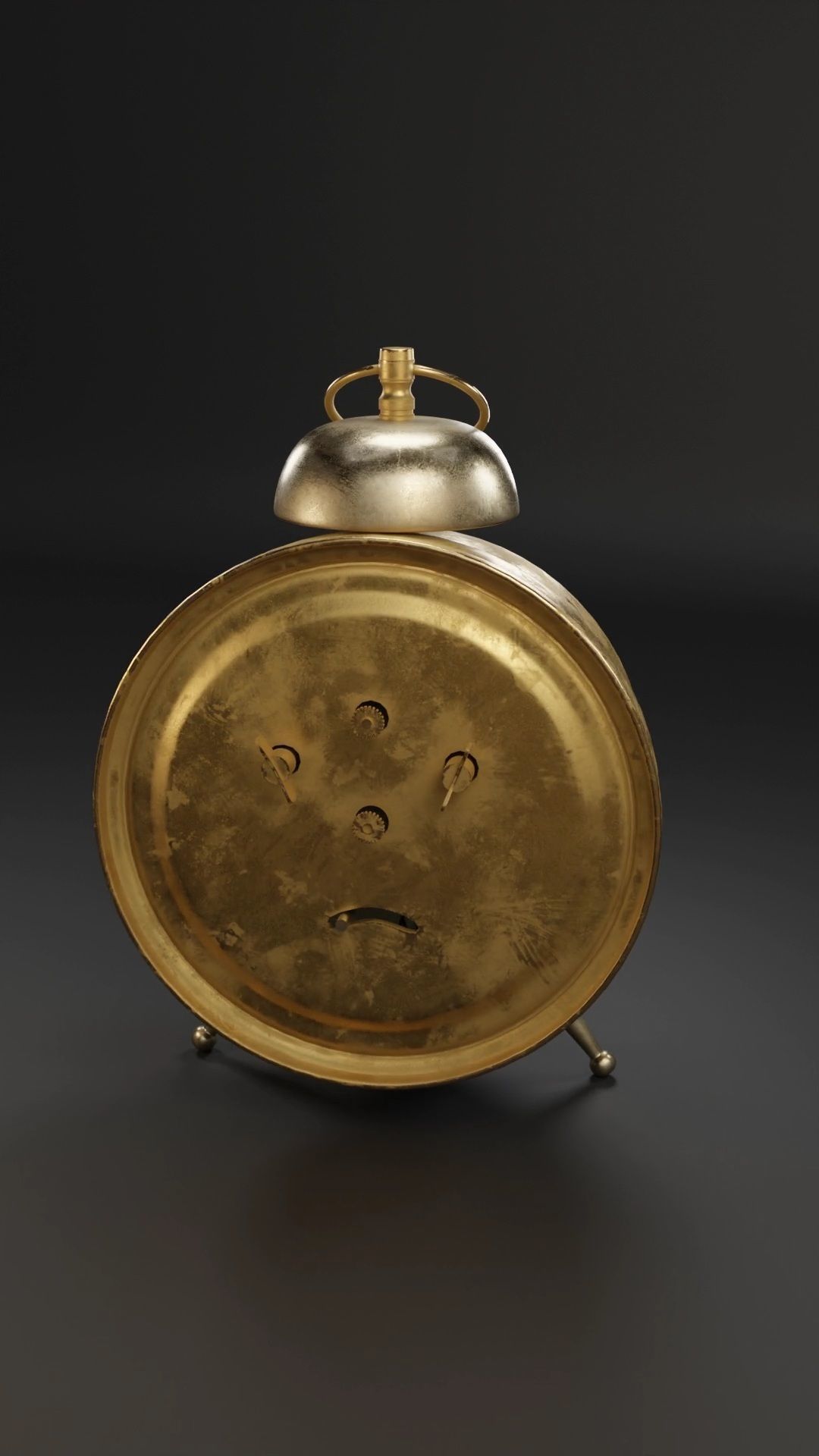 Alarm clock 3D model_5