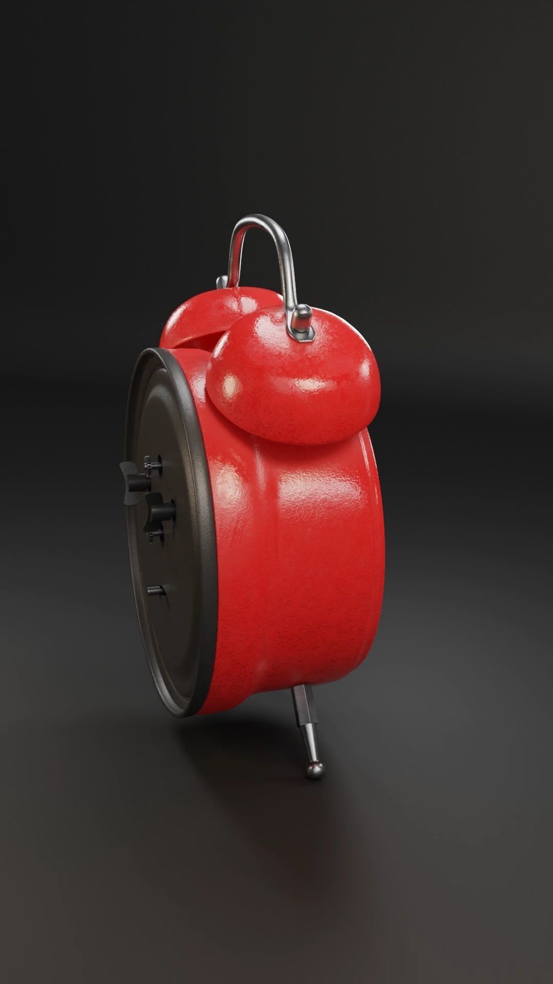Alarm clock 3D model_3