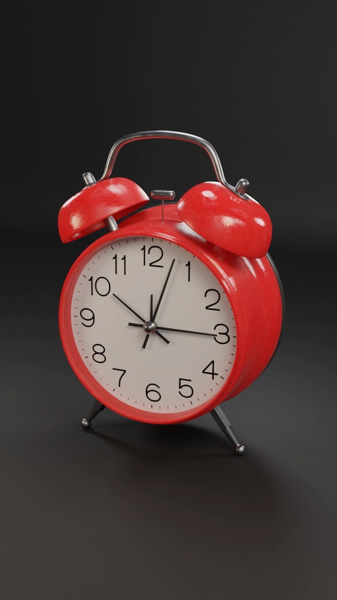 Alarm clock 3D model_7