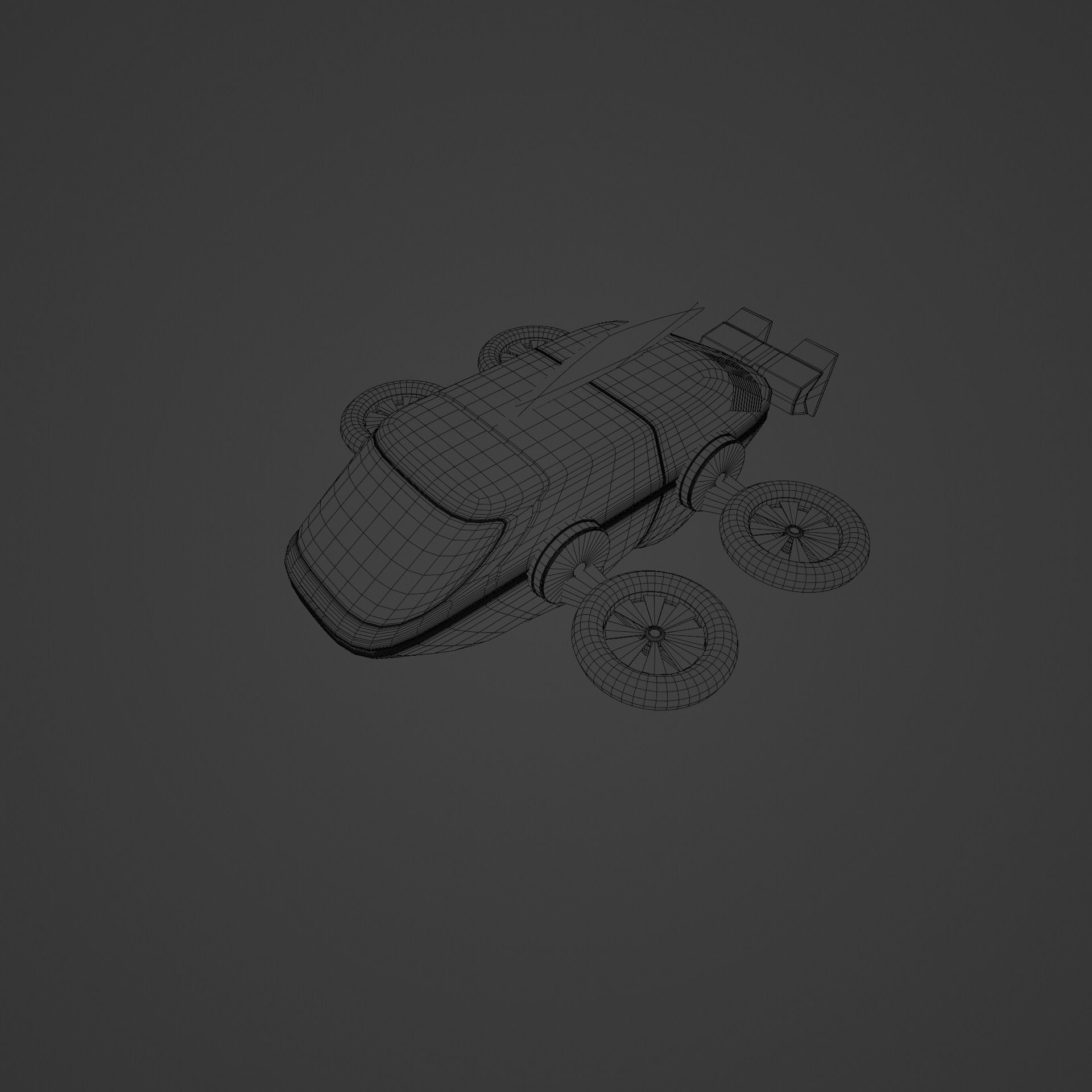 air craft 3D model_6