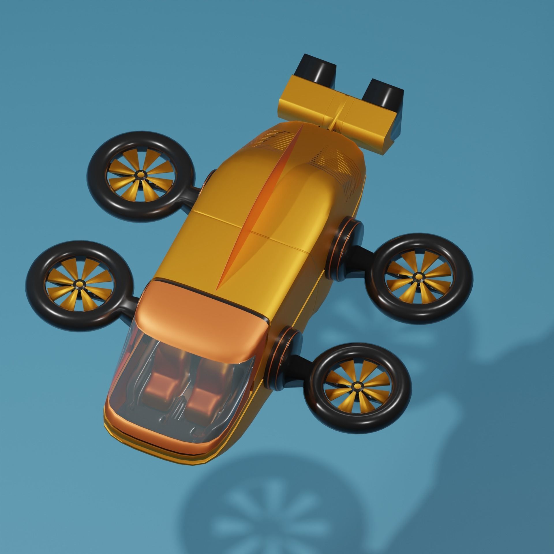 air craft 3D model_1