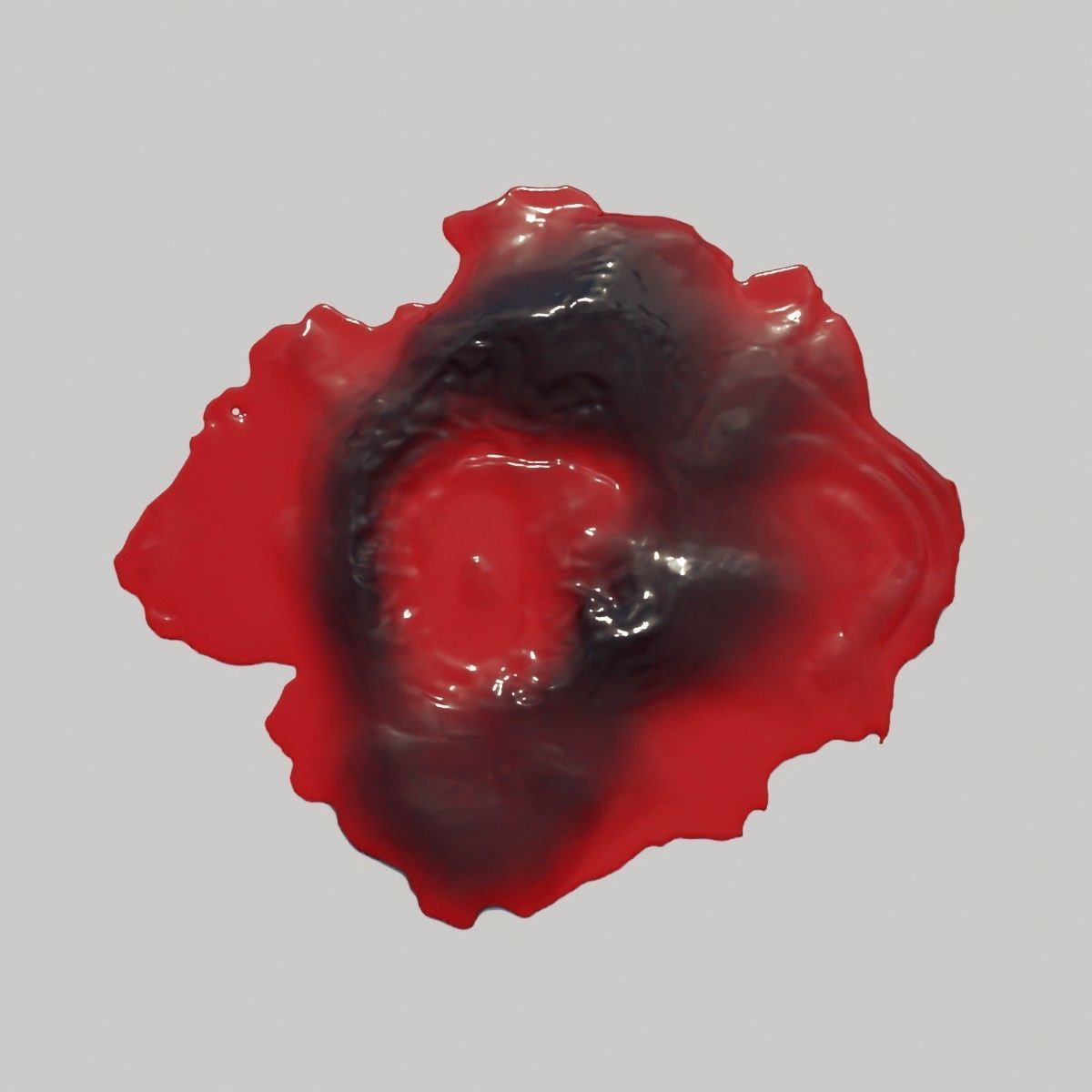 Animated Blood Spilling 4 3D model_12