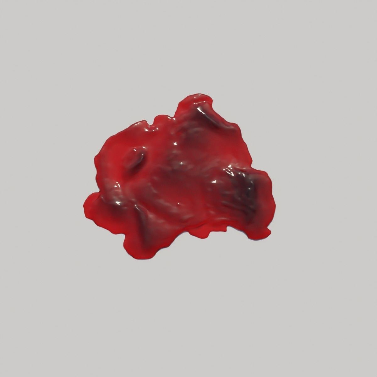 Animated Blood Spilling 4 3D model_4